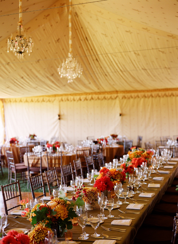 morocaan tenting - fall table decor - wedding photo by Meg Smith Photography